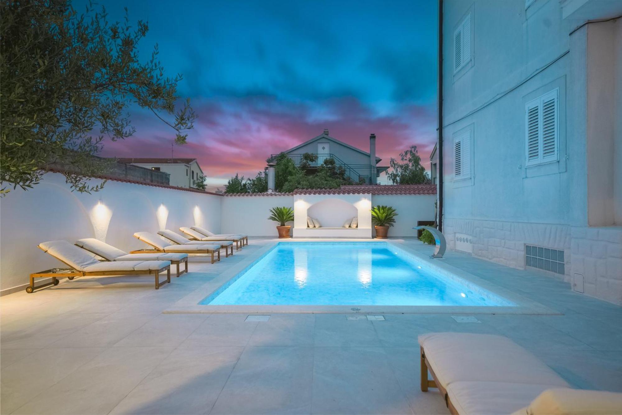 Villa Bianca Vodice Esterno foto